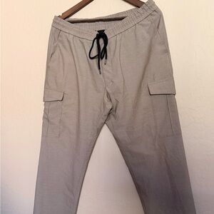 Boss Khaki Drawstring Trousers